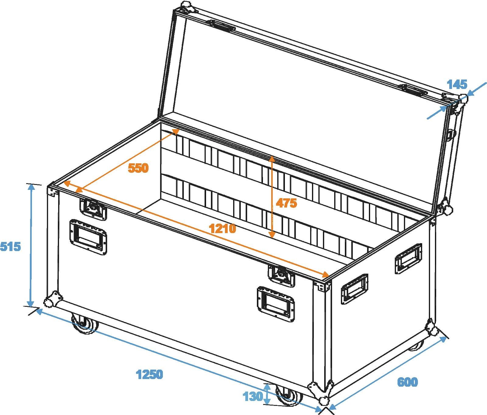 Universal-Tour-Case 120cm